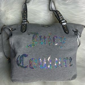 Grey Juicy Couture Tote!